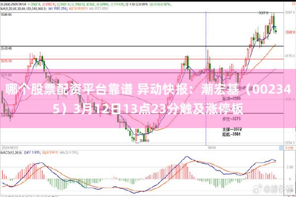 哪个股票配资平台靠谱 异动快报：潮宏基（002345）3月12日13点23分触及涨停板